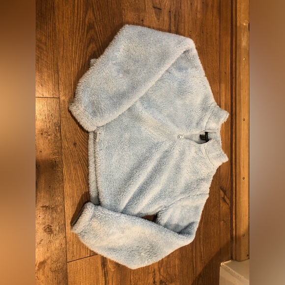 Forever 21 quarter zip cropped Sherpa. - Picture 1 of 1